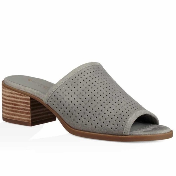 Koolaburra By UGG Raychel Suede Open Toe Mule - Picture 4 of 6